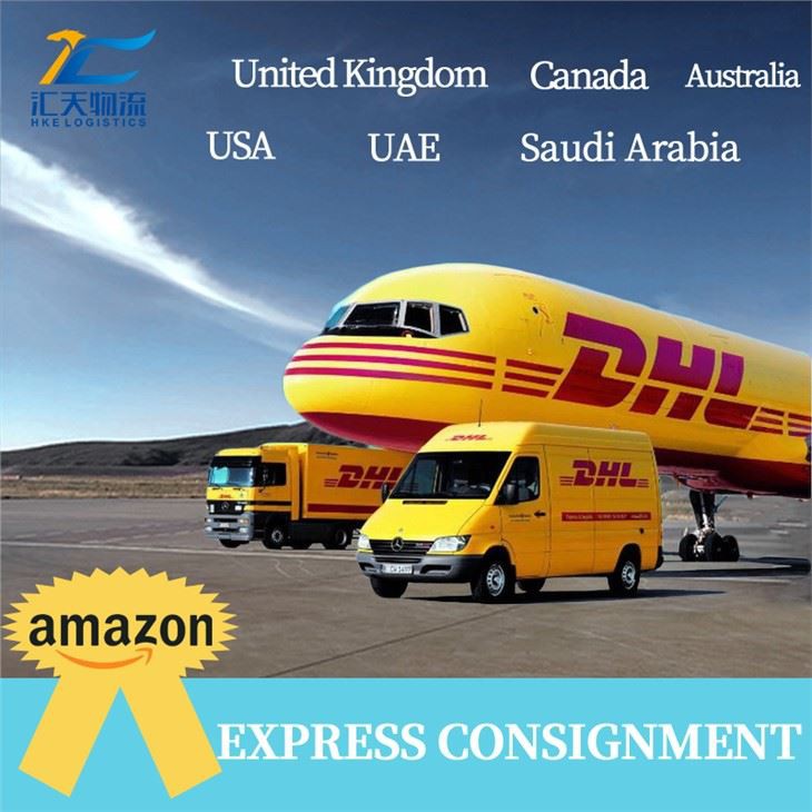 Kiire kohaletoimetamine kulleriga uksest ukseni logistika DHL Expressi saatmine Hiinast USA-sse Air Express
